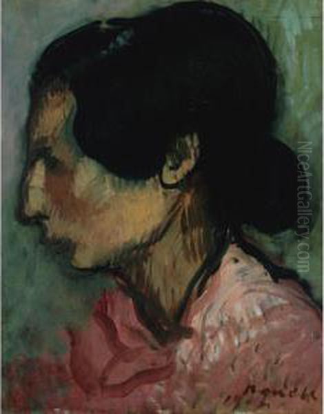 Estudi (gitana) (study Of A Gypsy) - view 1
