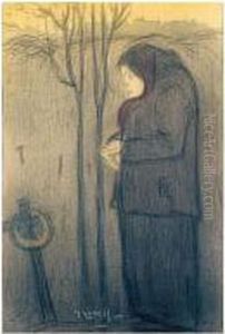 Mujer Rezando (woman Praying) by Isidro Nonell