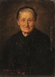 Volto Di Anziana Signora