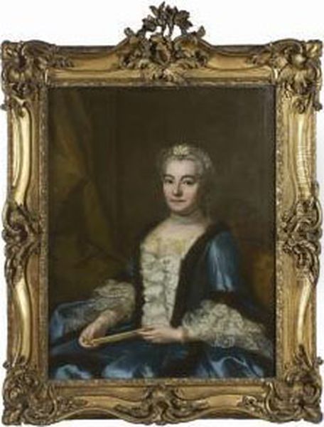 Portrait De Madame De Brosse, Fille De Monsieur Briasson,
Echevin Lyonnais - view 1