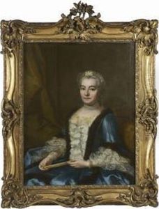 Portrait De Madame De Brosse, Fille De Monsieur Briasson,
 Echevin Lyonnais