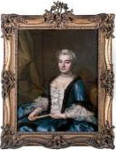 Portrait De Madame De Brosse, Fille De Monsieur Briasson Echevin Lyonnais. - view 1