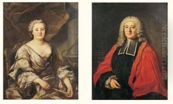 Portraits De Monsieur Et De Madame Moreau De Besigny - view 1