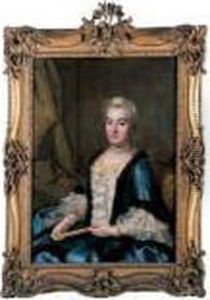 Portrait De Madame De Brosse, Fille De Monsieur Briasson, Echevin Lyonnais