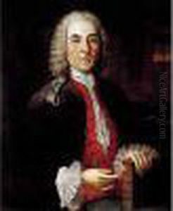 Portrait De Rene-jacques Croissant De Garengeot Portrait De Rene-jacques Croissant De Garengeot