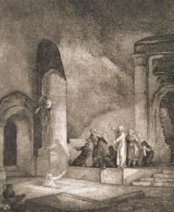 Wskrzeszenie Lazarza by Jean-Pierre Norblin De La Gourdaine
