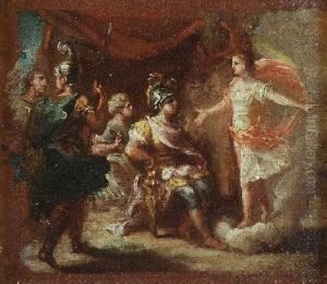Scena Rodzajowa by Jean-Pierre Norblin De La Gourdaine