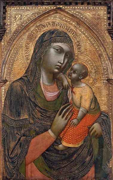 Virgin and Child 1360s - view 1