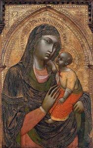 Virgin and Child 1360s by Barnaba Da Modena