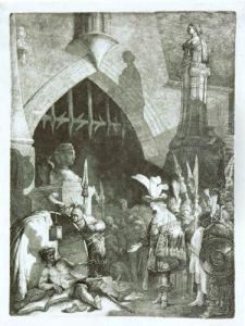 Aleksander Wielki U Diogenesa by Jean-Pierre Norblin De La Gourdaine