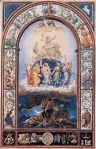 The Chariot Of Aurora, Within A Decorated Mount