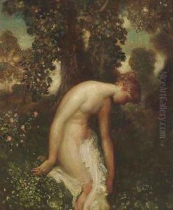 Bather by Arthur Bowen Davies