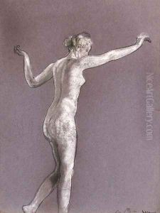 Study for After Rain by Arthur Bowen Davies