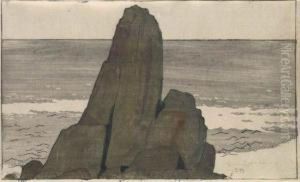 The Rock by Bror Julius Olsson Nordfeldt