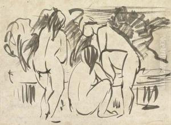 Bathers - view 1
