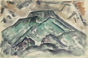 Landscape, Arizona by Bror Julius Olsson Nordfeldt
