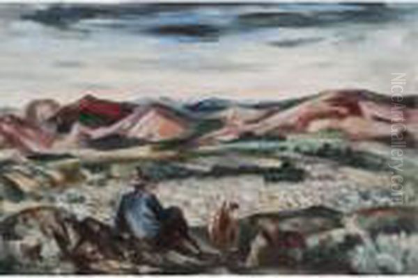 Shepherd And Dog - view 1