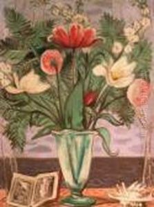 Floral Still Life By The Sea Floral Still Life By The Sea