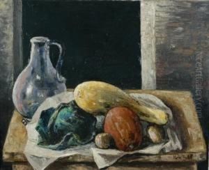 Still Life With Squash by Bror Julius Olsson Nordfeldt