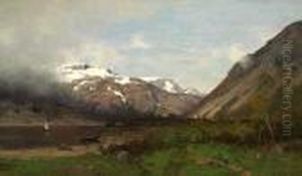 Fjellvann Med Bater - view 1