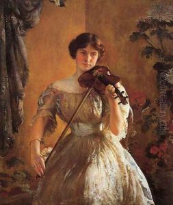 The Kreutzer Sonata (or Violinist II) by Joseph Rodefer DeCamp