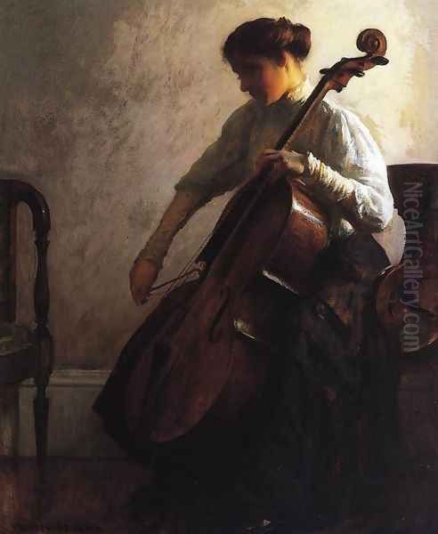 The Cellist - view 1