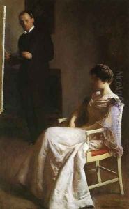 In the Studio by Joseph Rodefer DeCamp