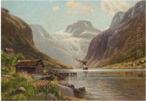 Sailing Down A Fjord by Emma Pastor Normann