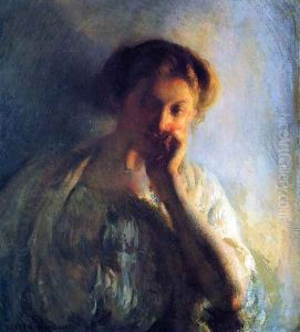 La Penserosa by Joseph Rodefer DeCamp