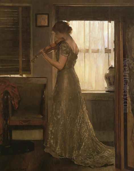 The Violinist (or The Violin: Girl with a Violin III) - view 1