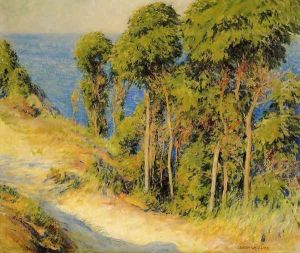 Trees Along the Coast (or Road to the Sea) by Joseph Rodefer DeCamp
