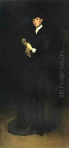Arrangement in Black, No. 8, Portrait of Mrs. Cassatt