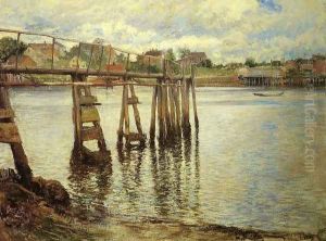 Jetty at Low Tide (aka The Water Pier)