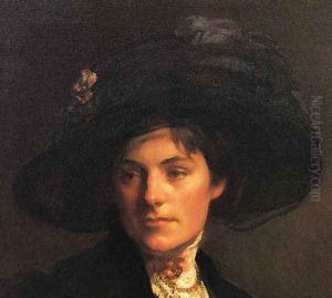 The Fur Jacket (detail) by Joseph Rodefer DeCamp