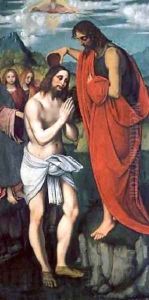 Baptism of Christ by Giovanni Agostino Da Lodi