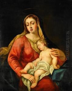 Madonnan Och Barnet by James Northcote