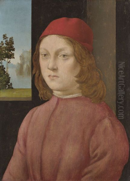 A Boy in a Scarlet Cap - view 1