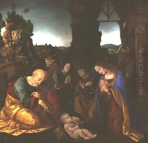 Madonna adoring the Christ Child - view 1