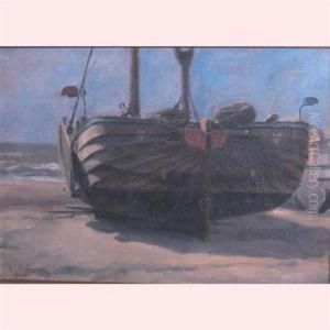 Beached Boat by William Edward Norton