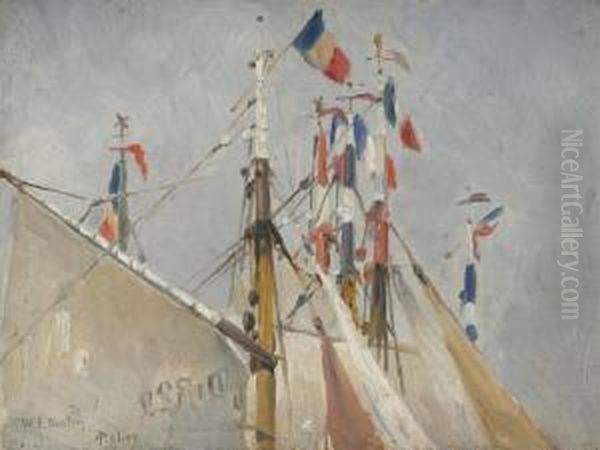 Masts And Flags - view 1