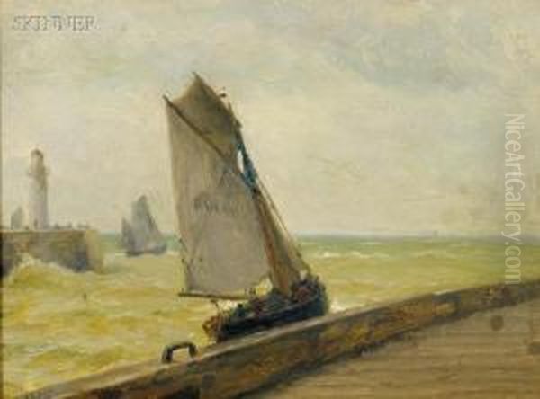 Dieppe Harbor - view 1