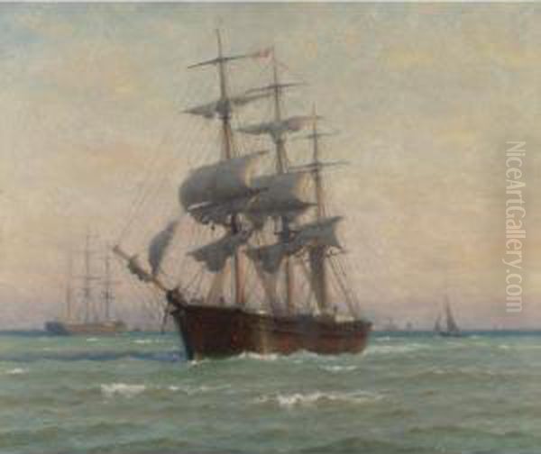 Ship At Sea - view 1