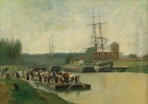 Flemish Dock Workers by William Edward Norton