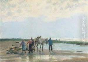 Scavenging The Foreshore For Wreckage Scavenging The Foreshore For Wreckage