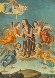 An Angel Brings the Holy Communion to Mary Magdalen 1510