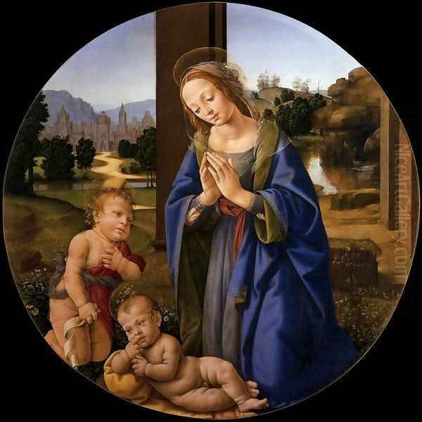 Adoration of the Child by Lorenzo Di Credi