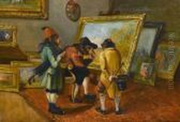 In The Studio; The Connoisseurs - view 1