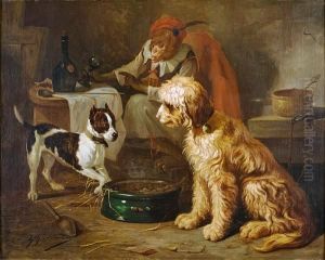 A Meal In The Tavern by Zacharias Noterman