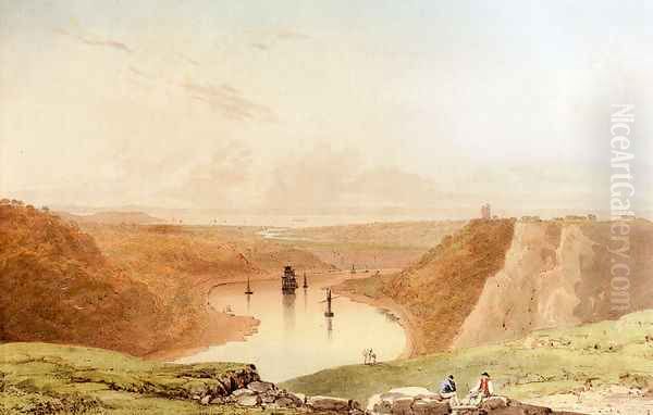 The Avon Gorge From Clifton Down, Looking Towards The Severn Estuary - view 1