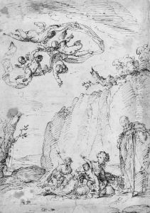 The Holy Family With The Infant Baptist